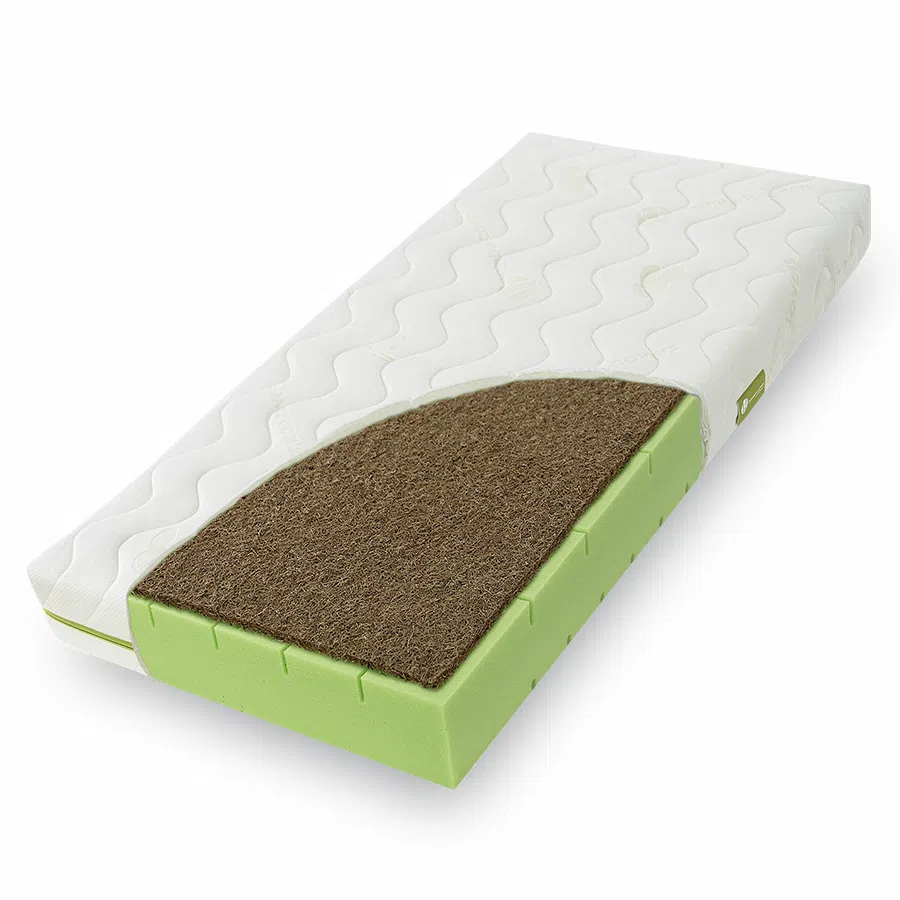 Materac KOKO NATURA baby MDM.2312 przekroj A 900x900 1 - Materac dla dziecka i niemowlaka