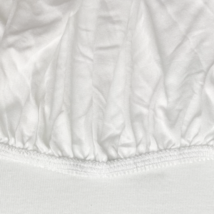 Prześcieradło Bambusowe Białe - Materac dla dziecka i niemowlaka Przescieradlo bambusowe biale szarfa - Materac dla dziecka i niemowlaka