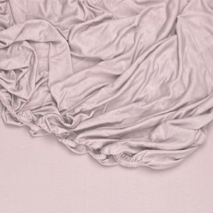 Przescieradlo bambusowe rozowe szarfa - Materac dla dziecka i niemowlaka