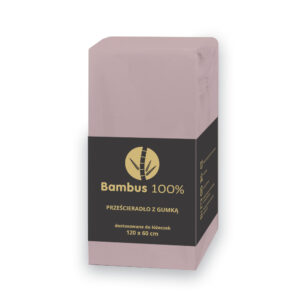 Prześcieradło Bambusowe Różowe