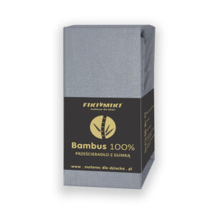 Prześcieradło Bambusowe Szare