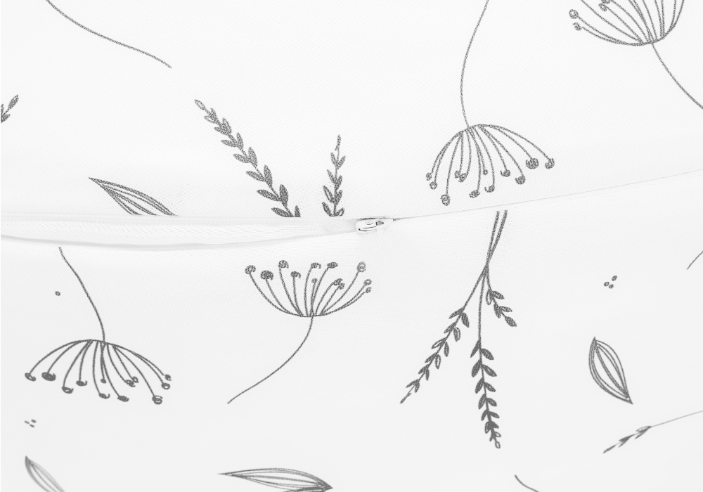 Poduszka relaksacyjna z nadrukiem Ammi+ white - Materac dla dziecka i niemowlaka ammi white zamek male - Materac dla dziecka i niemowlaka