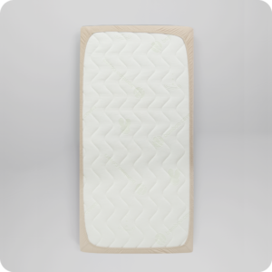 Prześcieradło Bambusowe Beżowe - Materac dla dziecka i niemowlaka bez strona B - Materac dla dziecka i niemowlaka