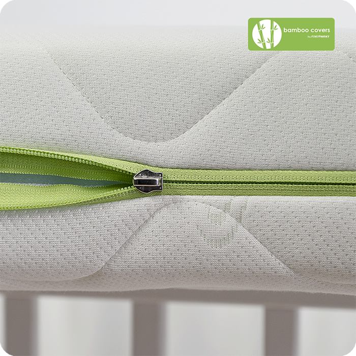 Materac KOKO NATURA baby - Materac dla dziecka i niemowlaka bezpieczny zamek materac do łóżeczka dla dziecka