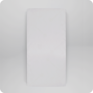 Prześcieradło Bambusowe Białe - Materac dla dziecka i niemowlaka bialy strona B - Materac dla dziecka i niemowlaka