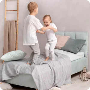 Materac lateksowo sprężynowy DOMINO 15 cm - Materac dla dziecka i niemowlaka galeria6 - Materac dla dziecka i niemowlaka