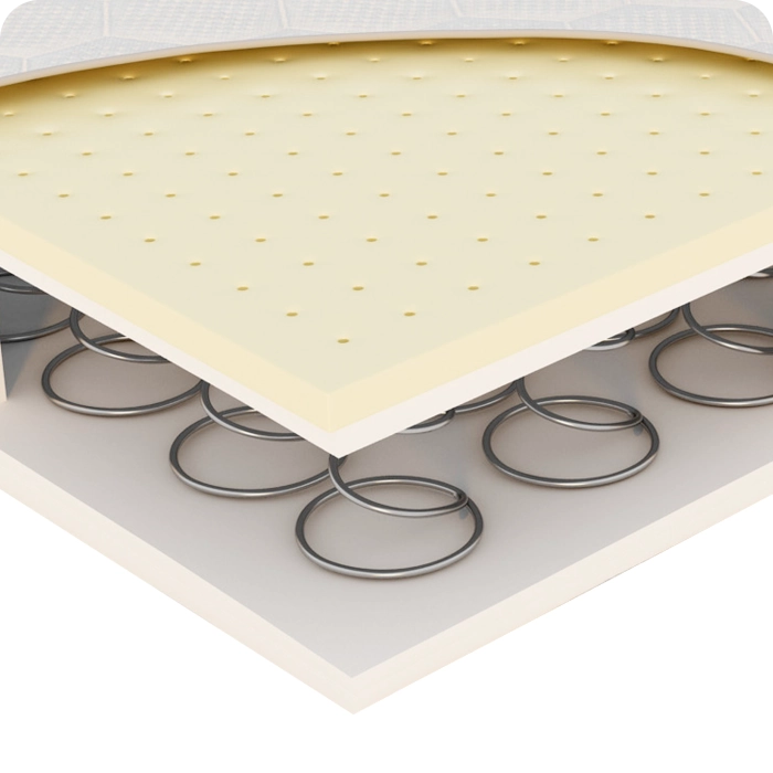 Materac lateksowo sprężynowy DOMINO 15 cm