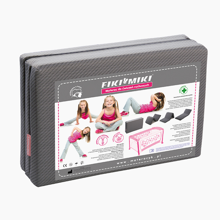 Materac do ćwiczeń ruchowych (Model: MRR1) szary