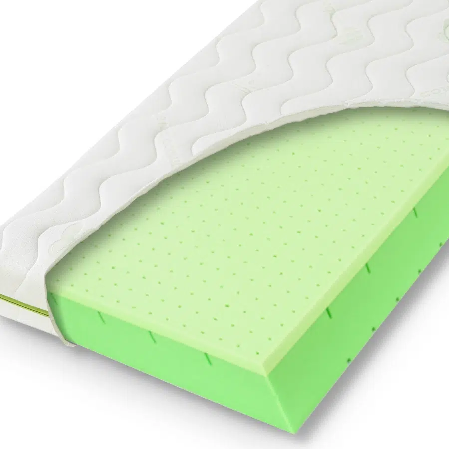 pianka lateks wycietypokrowiec kadr - Materac dla dziecka i niemowlaka