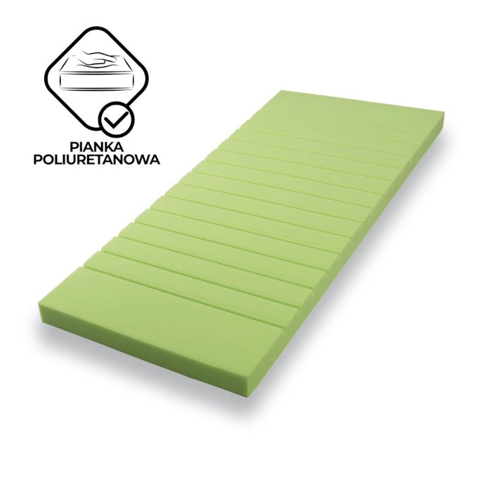 Materac turystyczny travel 3D - Materac dla dziecka i niemowlaka materac turystyczny travel 3D, wypełnienie pianka T25 strona A