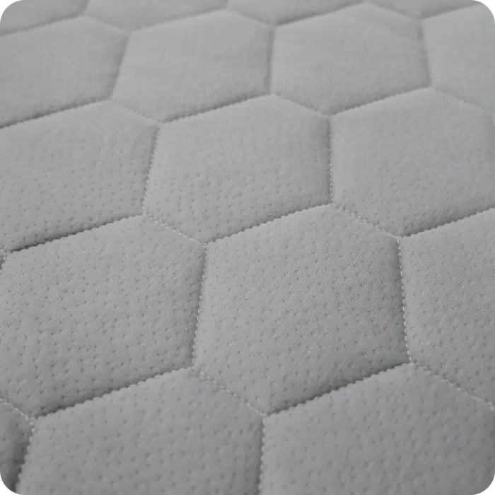 Materac turystyczny travel 3D - Materac dla dziecka i niemowlaka materac turystyczny travel 3D, pokrowiec dzianina strona B