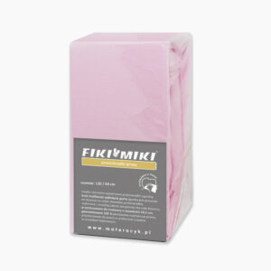 Prześcieradło Jersey Różowe