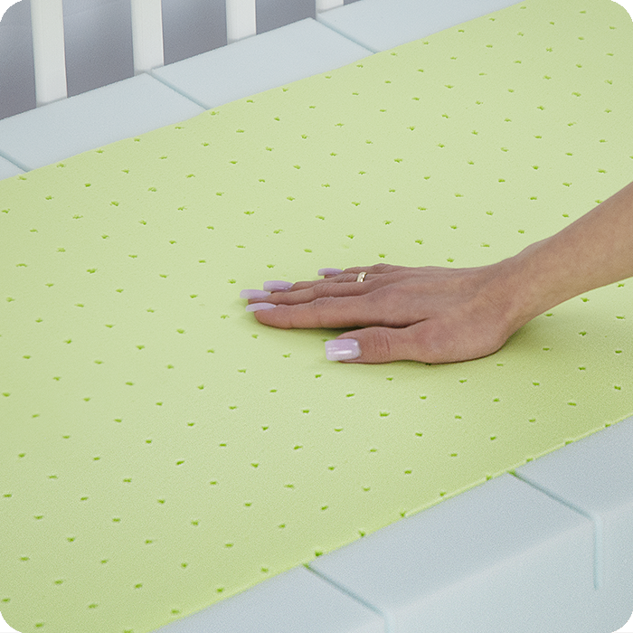Materac lateksowy Sensitive do łóżeczka 120x60 cm