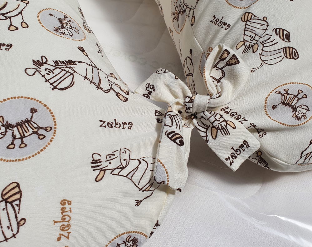 Fikuśna poduszka FP1 Jersey / bawełna FM004 - Materac dla dziecka i niemowlaka sznurki FM04a - Materac dla dziecka i niemowlaka