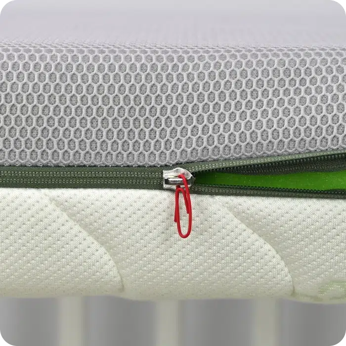 Materac do łóżeczka Bezpieczny Maluch - Materac dla dziecka i niemowlaka bezpieczny zamek z spinaczem - Materac dla dziecka i niemowlaka