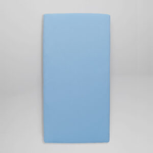 Prześcieradło Jersey Błękitne - Materac dla dziecka i niemowlaka jersey niebieski przod - Materac dla dziecka i niemowlaka