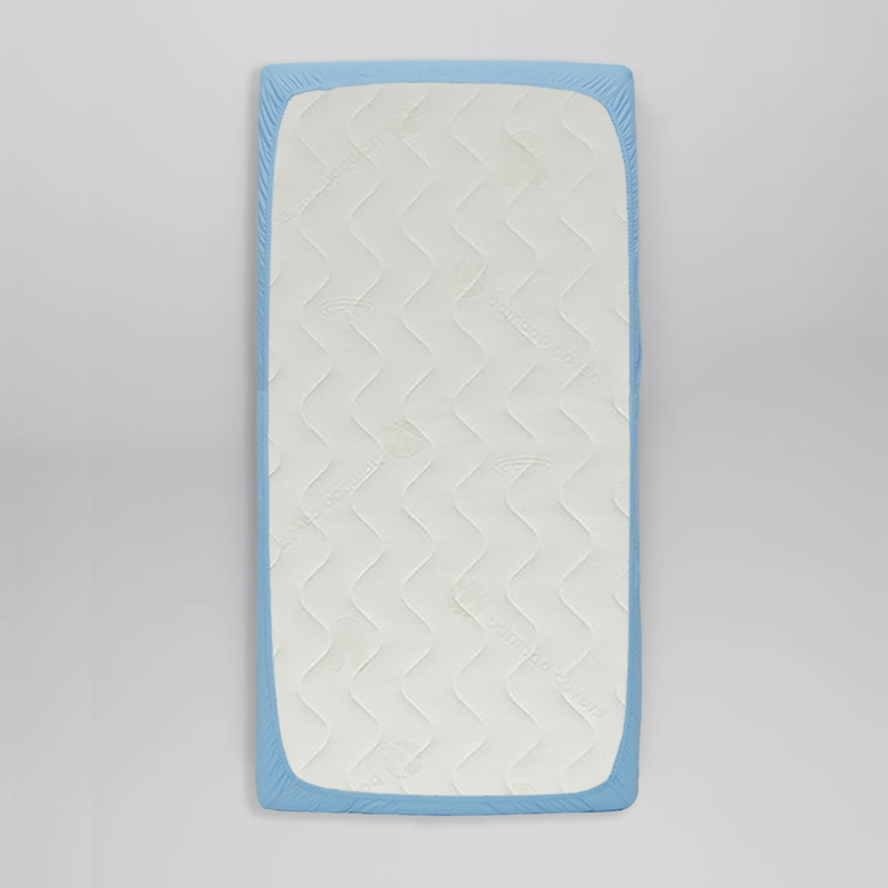 jersey niebieski tył jersey niebieski tyl - Materac dla dziecka i niemowlaka