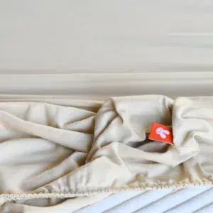 przescieradlo jersey bez2 - Materac dla dziecka i niemowlaka