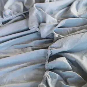 przescieradlo jersey szare5 - Materac dla dziecka i niemowlaka