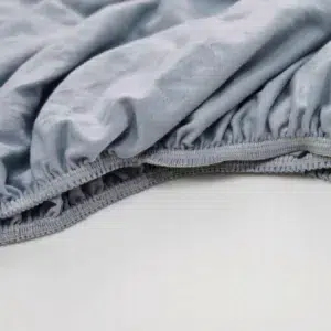 przescieradlo jersey szare6 - Materac dla dziecka i niemowlaka