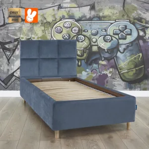 Lozko z CLASSIC BLUE MN13 gamer - Materac dla dziecka i niemowlaka