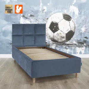 Lozko z CLASSIC BLUE MN13 pilka - Materac dla dziecka i niemowlaka