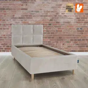 Lozko z CLASSIC CAPPUCINO MN03 cegla - Materac dla dziecka i niemowlaka