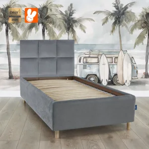 Lozko z CLASSIC GREY MN15 surfer - Materac dla dziecka i niemowlaka