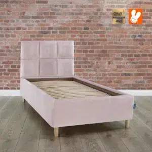 Lozko z CLASSIC PINK MN23 CEGLA - Materac dla dziecka i niemowlaka