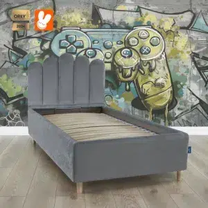 Lozko z COOCKIE GREY MN15 gamer - Materac dla dziecka i niemowlaka