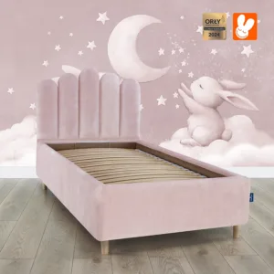 Lozko z COOCKIE PINK MN23 ksiezyc - Materac dla dziecka i niemowlaka