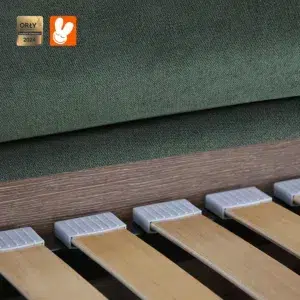 Lozko z pojemnikiem GREEN MN18 krawedz2 - Materac dla dziecka i niemowlaka