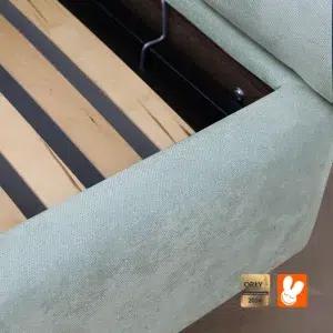 Lozko z pojemnikiem MINT MN21 krawedzie - Materac dla dziecka i niemowlaka