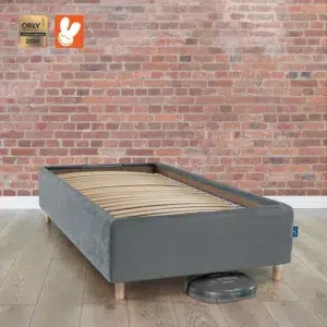 RoyalDreams Lozko classic GREY MN17 cegla odkurzacz - Materac dla dziecka i niemowlaka