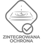 Materac do łóżeczka Bezpieczny Maluch - Materac dla dziecka i niemowlaka piktogram szary zintegrowana ochrona - Materac dla dziecka i niemowlaka