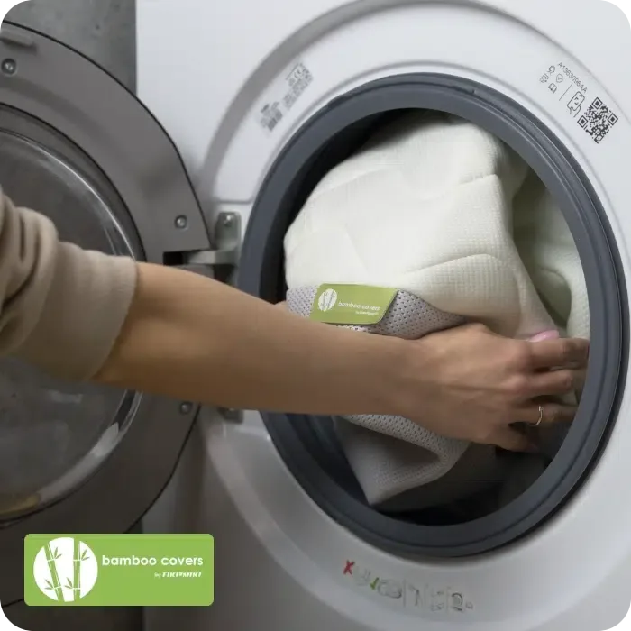 Materac do dostawki piankowy Bamboo Air - Materac dla dziecka i niemowlaka praniepokrowca2fs